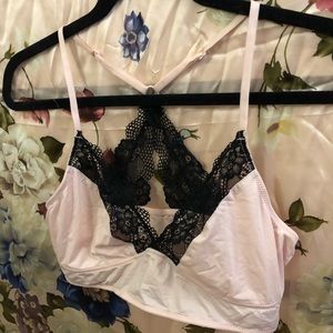 Blush Pink Forever 21 Racerback Bralette